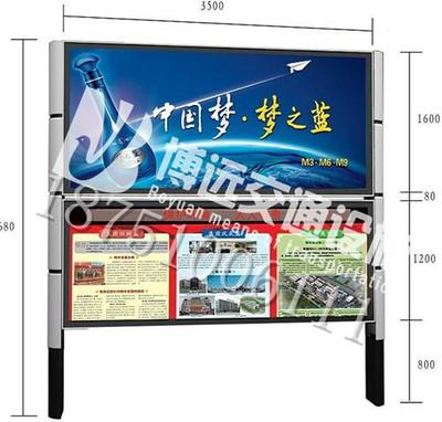 宿迁市博远交通设施 打造高品质宣传栏与阅报栏灯箱，点亮城市信息窗口